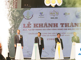 Belga Khánh Thành Nhà Máy Ấp Trứng Gia Cầm Công Nghệ Cao Tại Tây Ninh