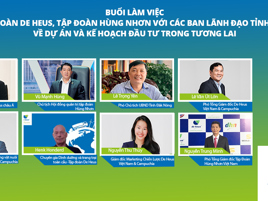 De Heus Và Hùng Nhơn Tổ Chức Cuộc Họp Với Lãnh Đạo Tỉnh Đắk Nông Về Dự Án Và Kế Hoạch Đầu Tư Trong Tương Lai